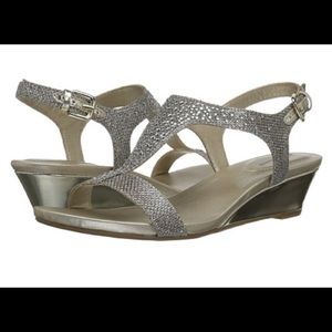 Bandolino Silver Sandals